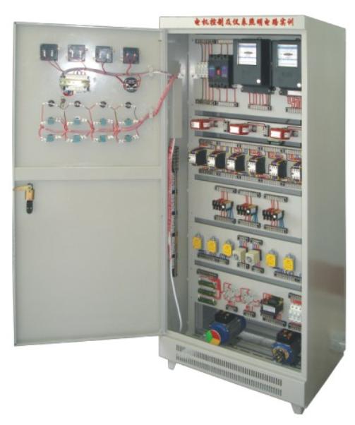 HY-76H型電機(jī)控制及儀表照明電路實(shí)訓(xùn)考核裝置（柜式、雙面）