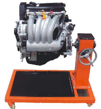 HY-QC719C型汽油電控發(fā)動機(jī)拆裝實(shí)訓(xùn)臺（發(fā)動機(jī)翻轉(zhuǎn)臺架）